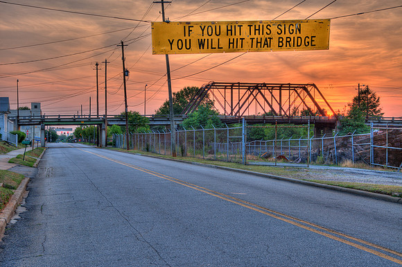 6th Street Bridge Sign