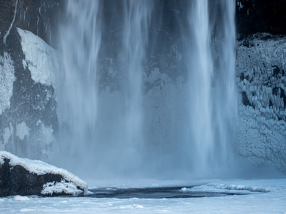 Skogafoss closeup