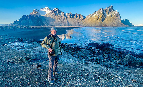 Mt. Vestrahorn and lagoon