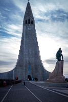 Hallgrímskirkja Luthern Church tower in Reykjavik