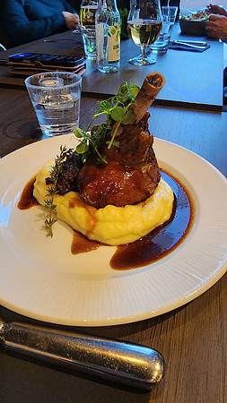 Lamb Shank, great meal