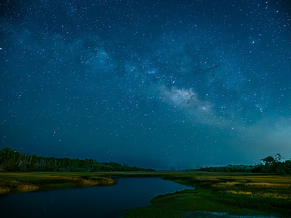 Milky Way over Clam Creek