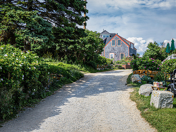 Monhegan Island Scene