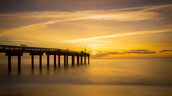 St. Augustine Pier at Sunrise