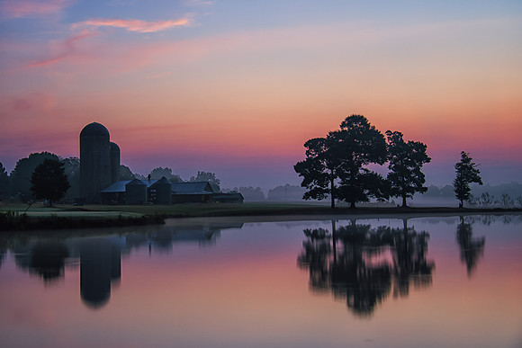 Morgan Dairy Farm Sunrise
