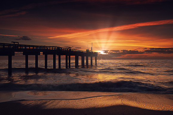 St. Augustine Pier Sunrise 2