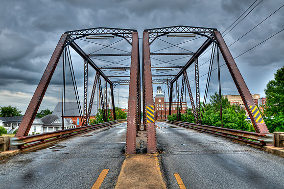 6th Street Bridge after a Storm