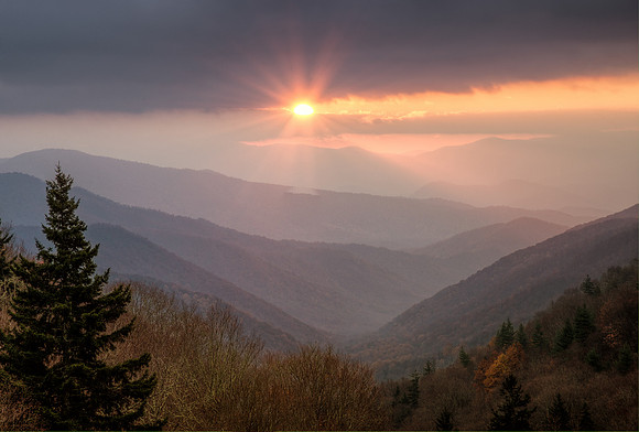 Newfound Gap Overlook, Smoky Mt. NP